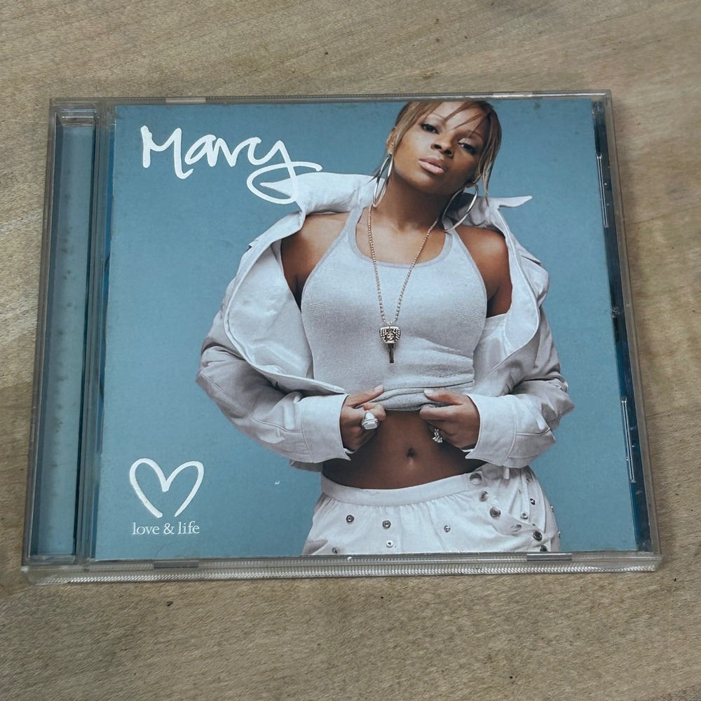 Mary J Blige Love Life‎ CD Album Explicit Edition 2003 Geffen Records